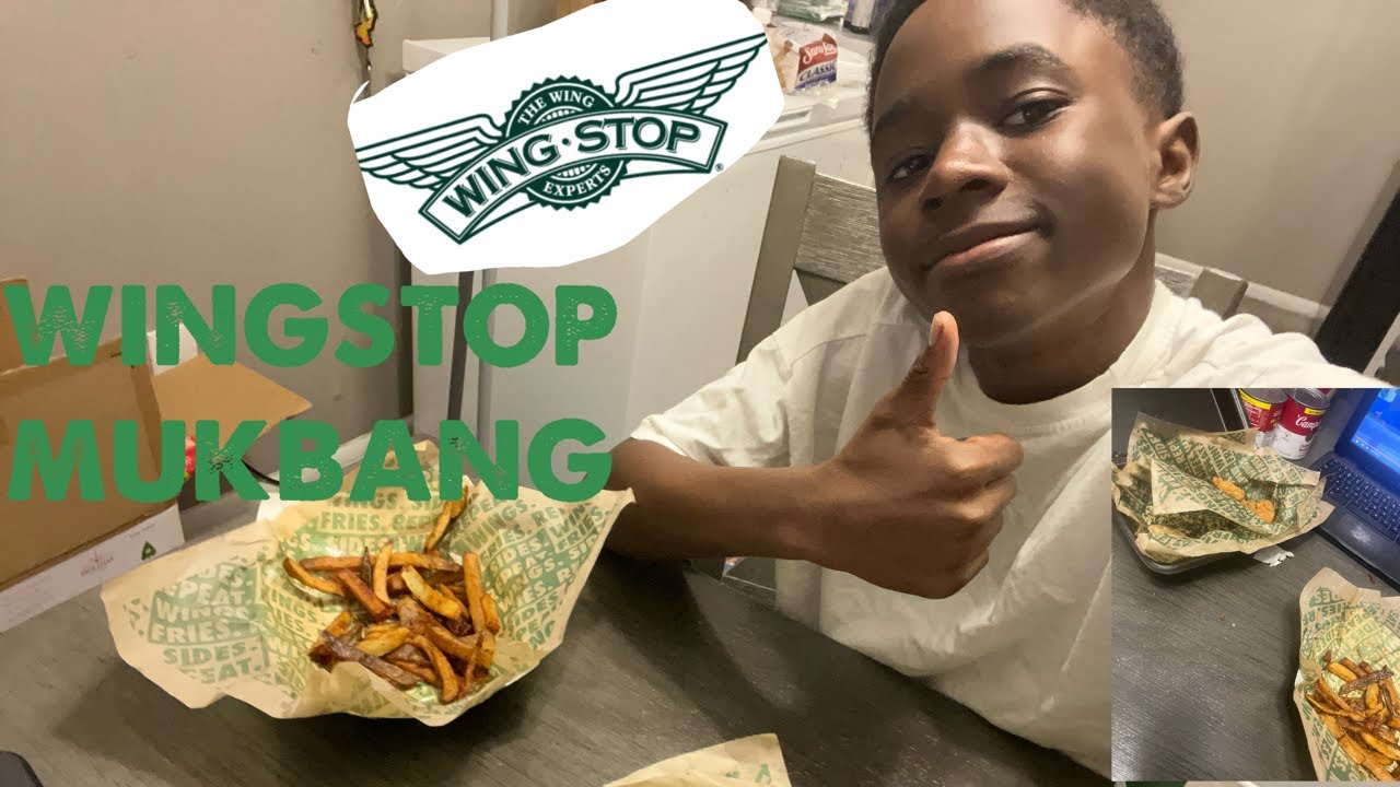 MUKBANG EATING Wingstop/Story time - YouTube