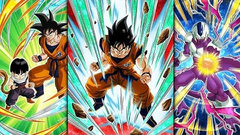 NEW F2P Goku, Cooler, And Kid Gohan Super Attack Animations! ** | Dragon Ball Z Dokkan Battle