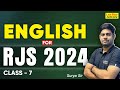 Rjs 2024  english preparation for rajasthan judicial services by surya sir