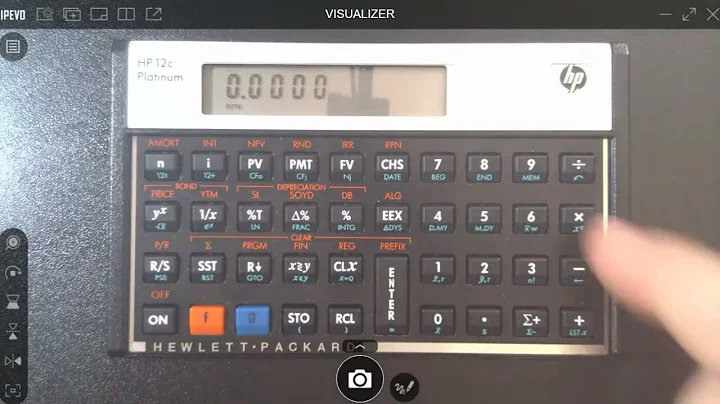 Basic functions of the HP-12c Platinum Financial Calculator