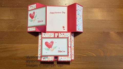 Double Zee/Zed Gate Fold Card Stamping Tutorial Technique Tuesday