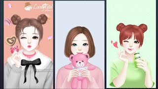 Cute Lovely girl cartoon wallpaper  ❤️❤️❤️ ॥ lovely girl Dpz ॥ screenshot 2