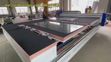 window door double glazing window making machine glass cutting table CNC glass cutting machine