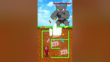 Sprunki Maze Battle Part 2 : One Numberblocks Vs Grey #animation #sprunki #usa