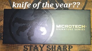 UNBOXING IMO KNIFE OF THE YEAR MINI M.S.I USA MADE MICROTECH #knifecollector #EDCKNIFE
