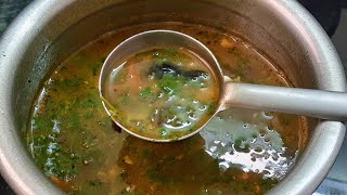 Pepper rasam in 5 minutes // స్పైసీ మిరియాల చారు// rasam recipe in telugu//ఆంధ్ర మిరియాల రసం