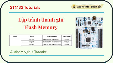 [STM32] Lập trình ghi xóa bộ nhớ Flash vi điều khiển STM32F4 - Register Level