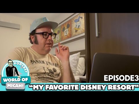 Ranking my favorite Disney Resorts Live from Disney's All-Star Resort | Podcast Episode 3