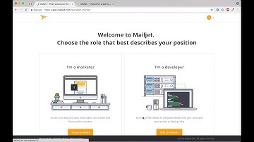 Create & Setup an Account for Marketing Emails