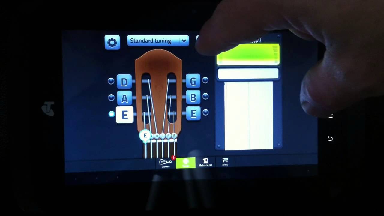 Guitar tuna free guitar tuning app demo youtube