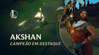 League of Legends: Akshan | Mecânica de jogo - Campeão em Destaque