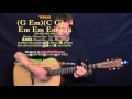 My House (Flo Rida) Guitar Lesson Chord Chart - Capo 3rd