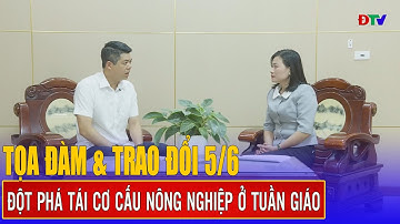 Đột phá tái cơ cấu nông nghiệp ở Tuần Giáo | Tọa đàm và trao đổi 5-6-2025 | Điện Biên TV