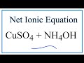Net Ionic Equations and Reactions