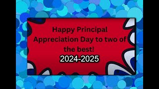 Principal Appreciation ACPC 2025