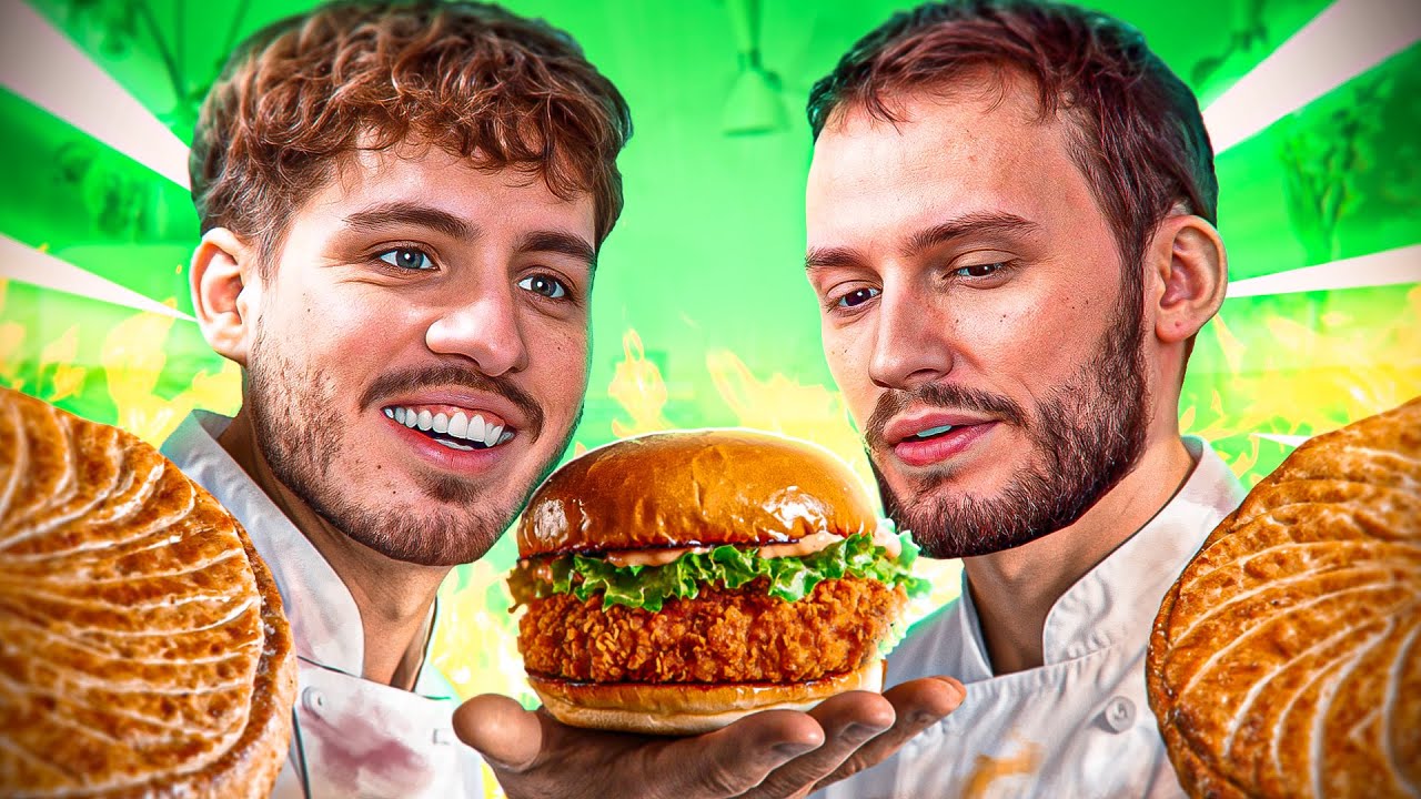 IL CUISINE UNE GALETTE ET DES BURGERS MAIS C'EST UNE CATASTROPHE