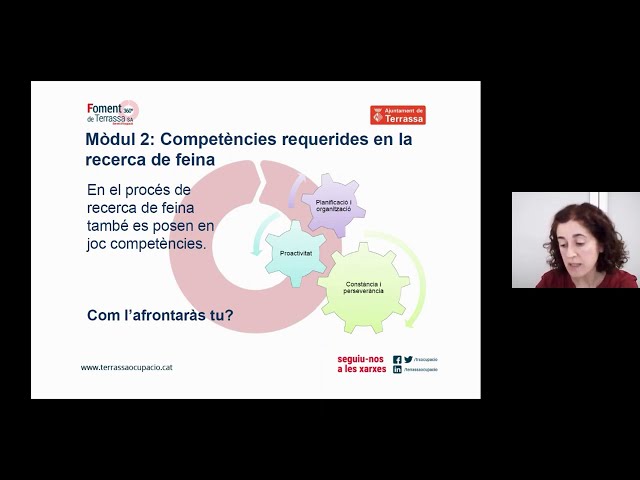 Webinar: Com fer una bona recerca de feina!