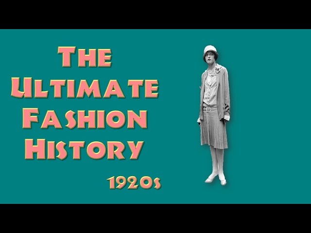 1920s Women's Fashion History- Part 1