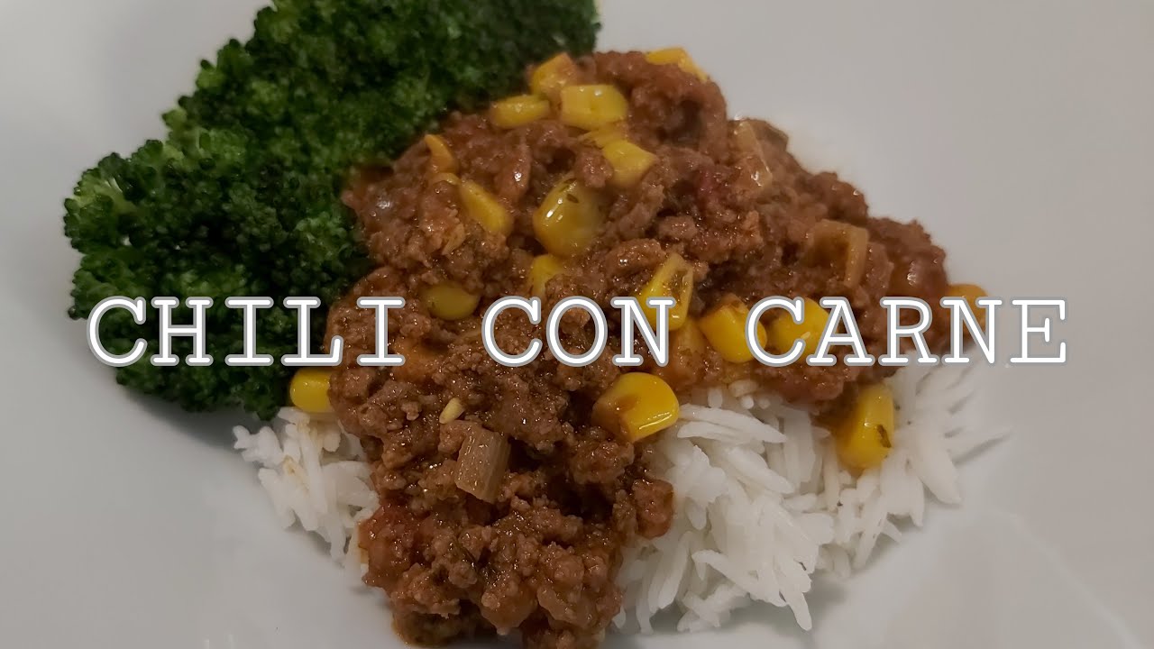 CHILI CON CARNE Recipe YouTube