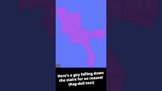 Ragdoll falling down stairs  #ragdoll #falling #stairs