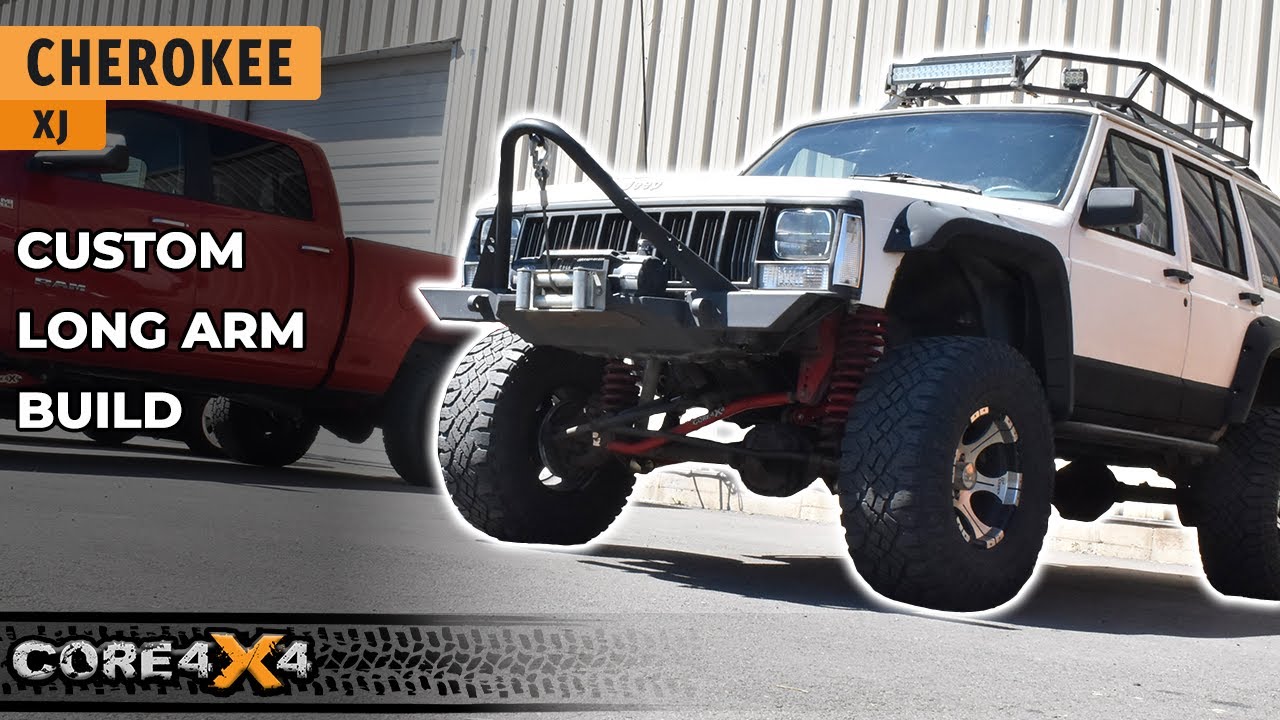 XJ Custom Long Arm and Axle Bushing Replacement Core4x4