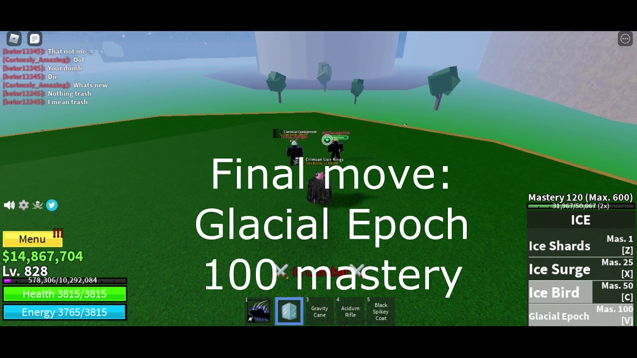 The Best Ice Showcase! Blox Fruits YouTube
