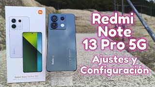 Redmi Note 13 Pro 5G Ajustes y configuración #redminote13pro5g