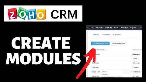 How To Create Modules in Zoho CRM | Zoho CRM Tutorial