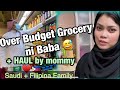 NAPASUBRA GROCERY ni Baba😁 | GROCERY & ABAYA HAUL ni Mommy | Saudi+Filipina Family 🇸🇦🇵🇭