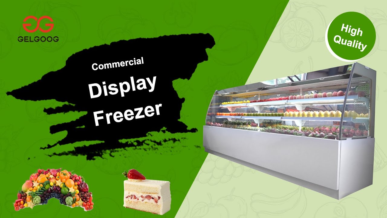 Commercial Display Freezer Manufacturer/Quality Showcase Freezer YouTube