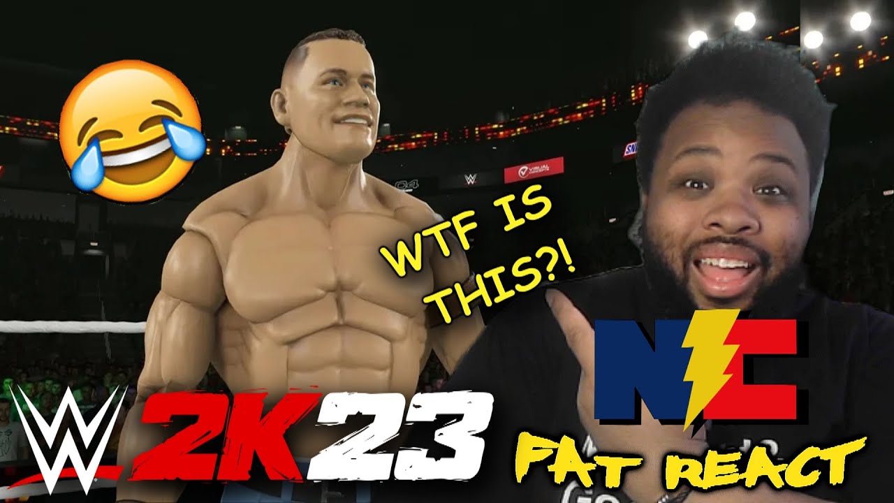 WWE 2K23 Action Figure John Cena Entrance and Gameplay REACTION!!! The