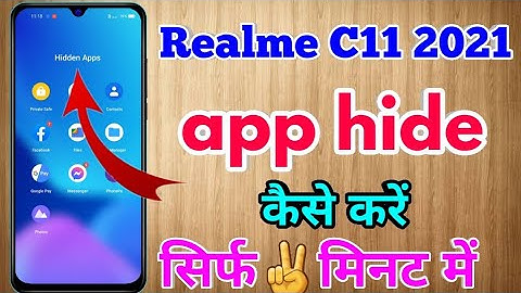 Realme C11 2021 App Hide Kaise Kare | Realme C11 2021 Hide Apps #realmec112021