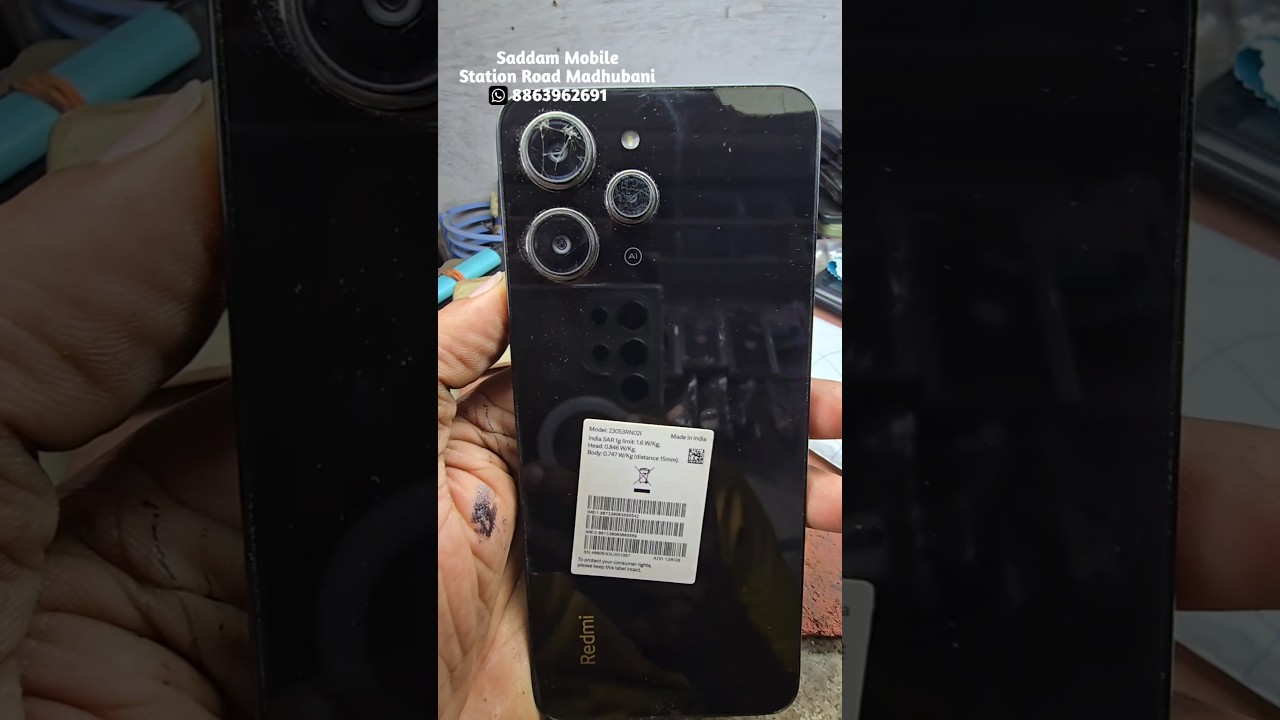 Redmi 12 5g Original Camera Lens Replacement 