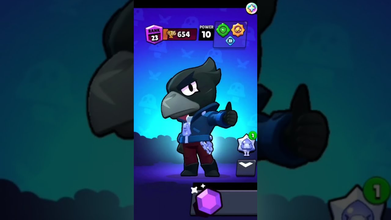 Crow is aLegendaryBrawler it attack that poisons enemies to deal extra damage over time