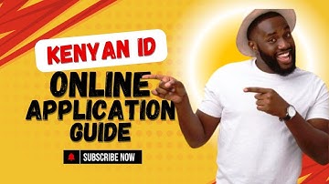 Get Your Kenyan ID Online FAST! step by step guide