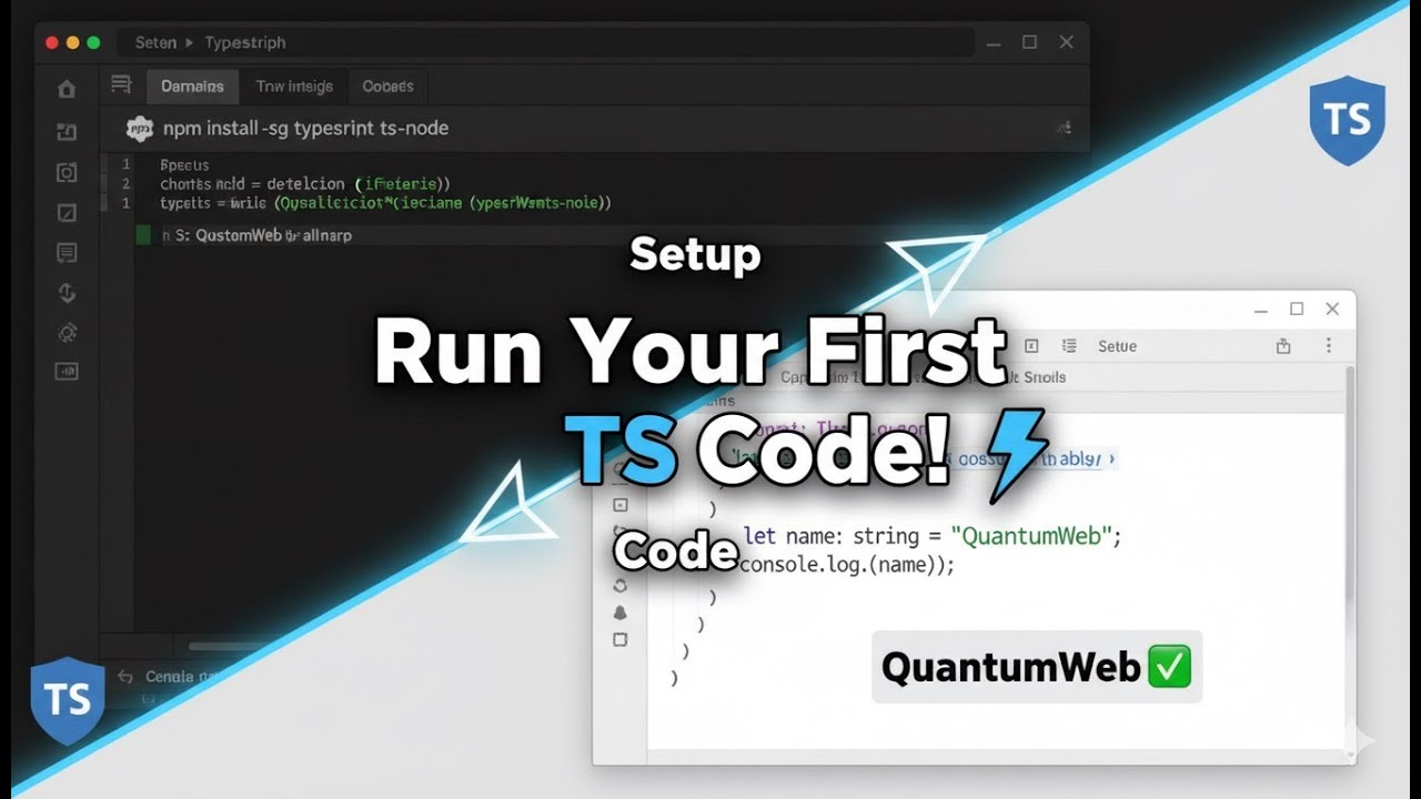 How to Run TypeScript Code (Step-byStep Guide Setup + Variables ...