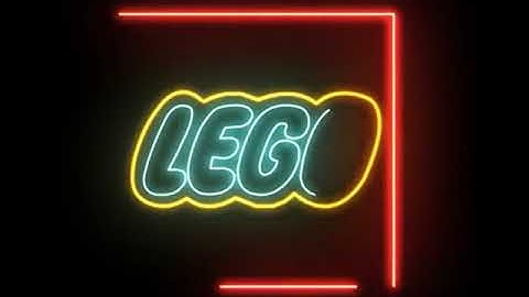 Do logo intro with animated neon lights