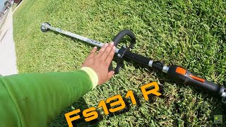 STIHL Fs131r Review POV (EDGING , WEED EATING)