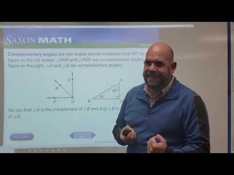 Lesson 69: Lengths of Segments, Complementary and Supplementary Angles (Saxon Math, Level 6)
