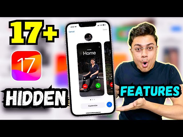 iOS 17 Hidden Features Every iPhone User Should Know! in Hindi class=