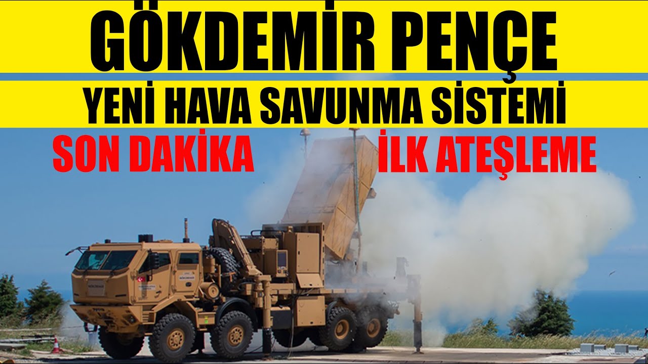 GÖKDEMİR Hava Savunma Sistemi - TÜRKİYE'nin Hava Savunma Pençesi - YouTube