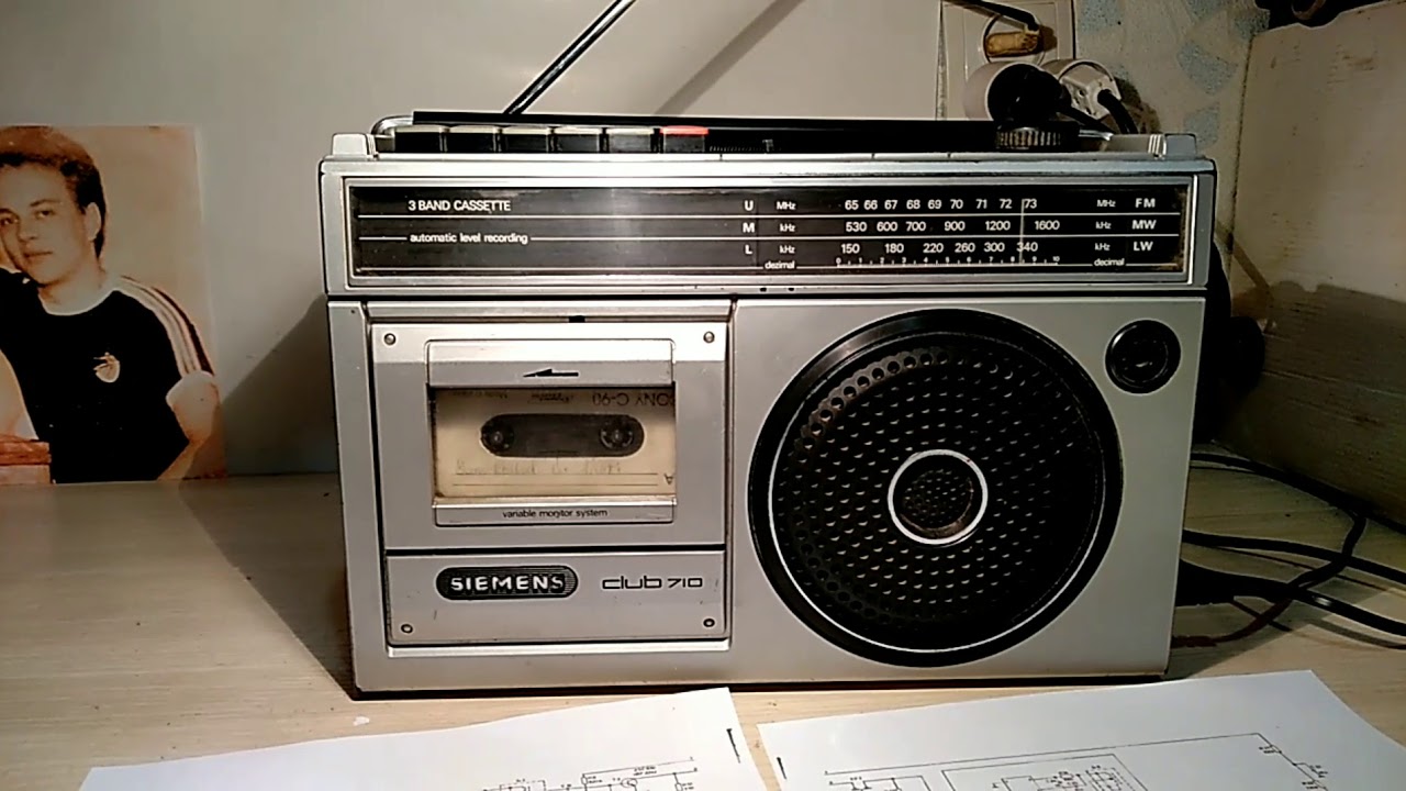 Ремонт магнитолы Siemens Club RM-710