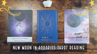 New Moon in Aquarius | Tarot Reading