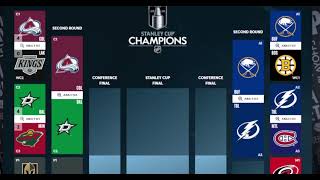 LATE 2026 NHL Playoffs Bracket (sorry for the bad mic settings)