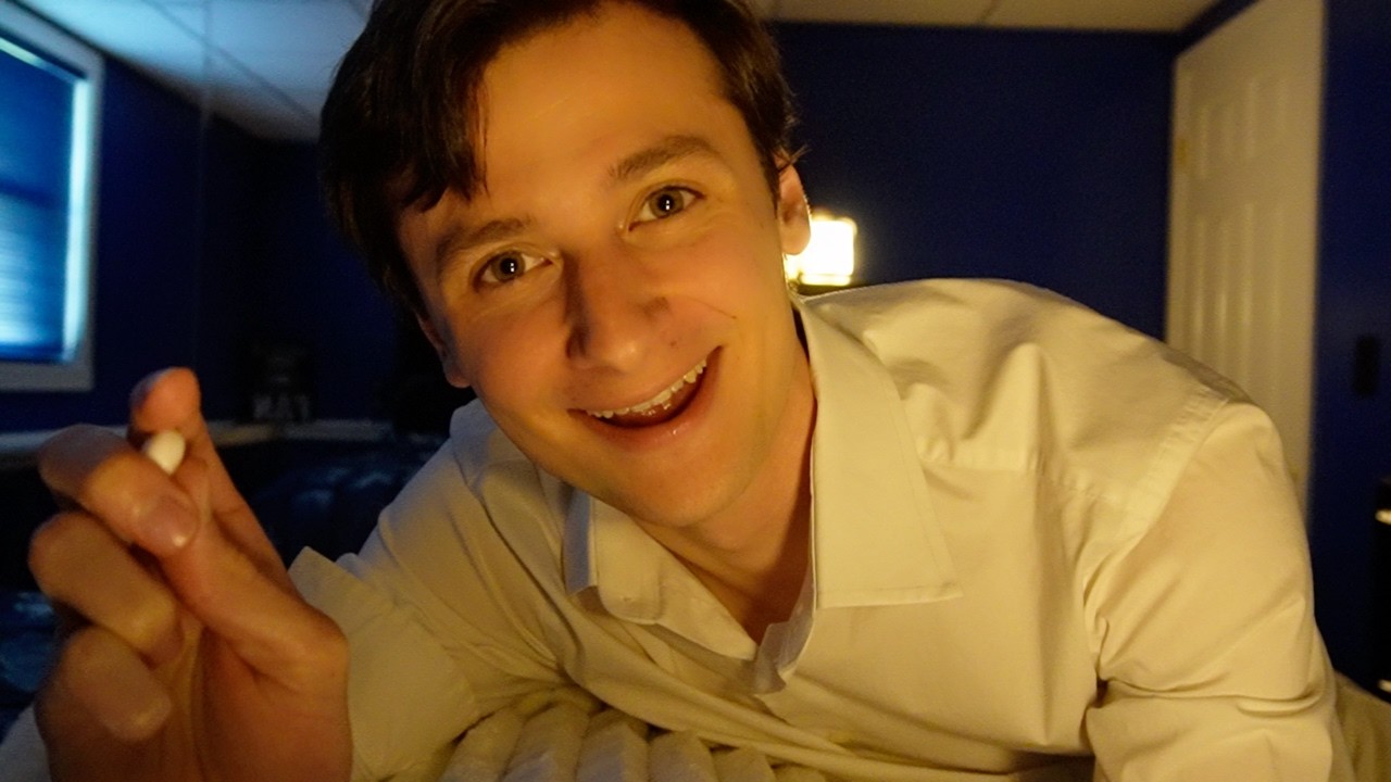 ASMR POV Full Body Massage Roleplay with Gum Chewing & Spa Music