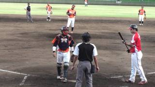 20110717 迫留 駿(FD) vs MP 戦(東予球場)