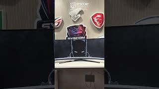 Samsung 57” Odyssey G9 🔥 Ultimate Gaming Monitor Setup | Syscom Peripherals Surat #ytshorts #viral
