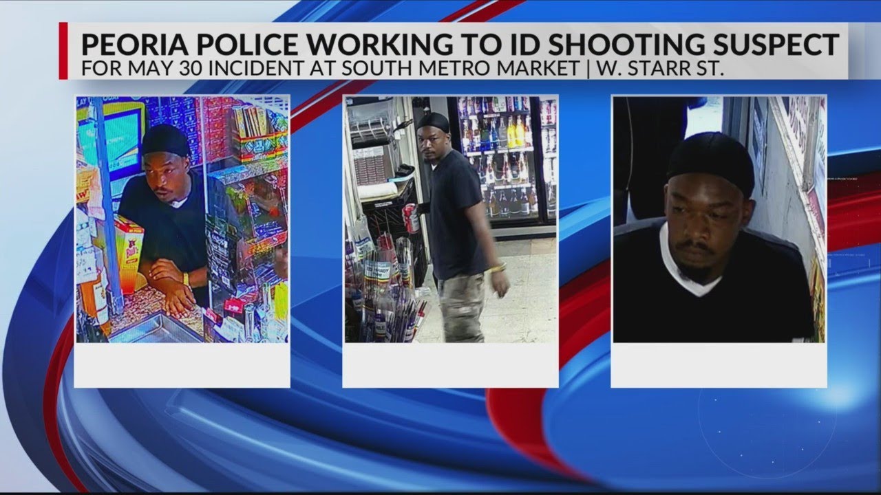 Peoria Police Working to ID Shooting Suspect