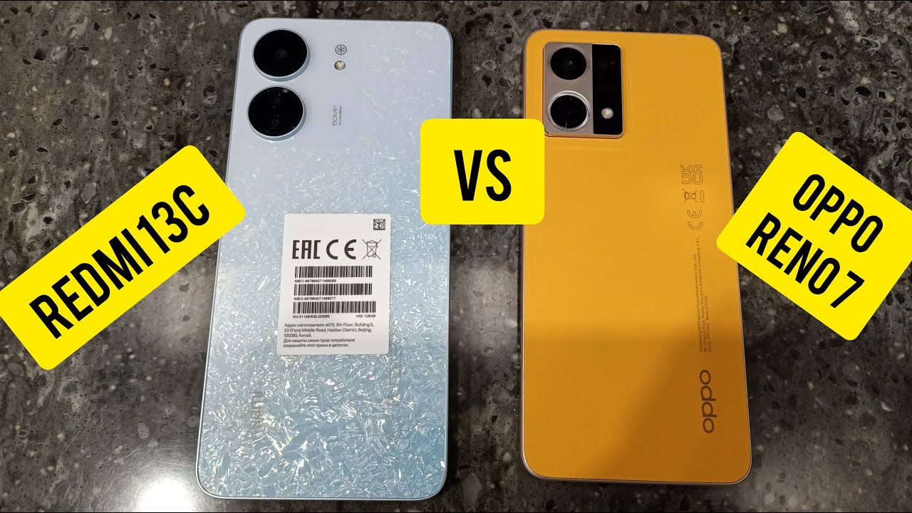 Redmi 13C VS OPPO RENO 7 Unboxing 📱