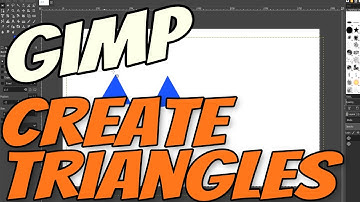 How To Create Triangles In Gimp 2.10 Tutorial | Gimp Basics For Beginners